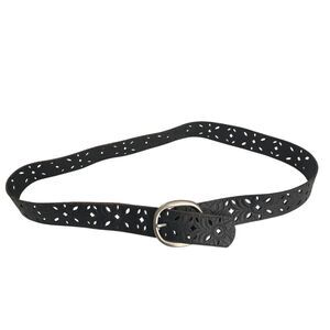 Fossil Belt Women's One Size Adjustable Silver Buckle